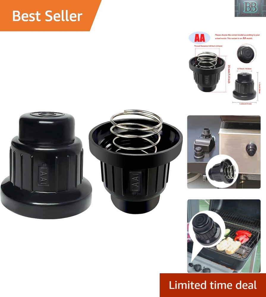Universal AA Battery Igniter Switch Caps – Compatible with Multiple Grill Models
