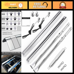 Grill Parts for Charbroil 2-Burner & 4-Burner – Burner Tubes, Heat Plates, Ignit