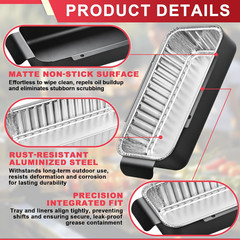 G416-0015-W1 Grill Grease Tray Replacement for Charbroil Performance 463242716 4