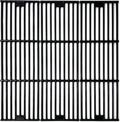 Parts DC114 3-pack 19.75″ Porcelain Coated Cast Iron Grill Cooking Grates Rep…