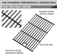 463448021 Grill Grates Replacement Parts for Charbroil Performance 5 Burner Gril