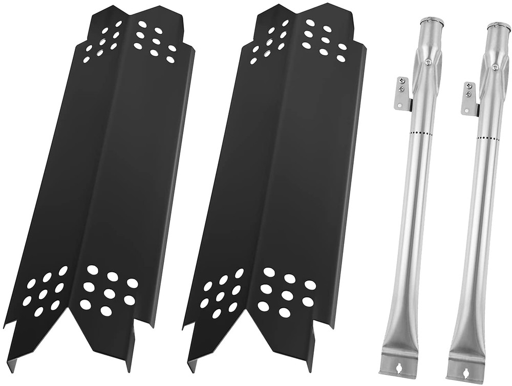 Grill Heat Plates Burners 4-Pack Set for Nexgrill Evolution Kenmore Members Mark