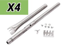 4 Char-Broil Universal Adjustable Stainless Steel Replacement Tube Burner