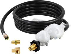 Versatile 12 Ft Propane Hose Assembly for Various Appliances