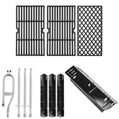 SafBbcue DGH450CRP Cooking Grates and Heat Plate for Dyna Glo Grill Replaceme…