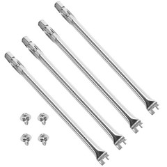 Safbbcue Genesis E-330 Grill 4 Burner Tubes Replacement For Weber Genesis 300
