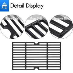 DGH474CRP DGF493BNP Grill Grates 3pcs 16 4/9″ L in total for 5 burner, Black