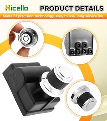 DHL-128-6Q Pulse Igniter 6 Outlets Push Button Grill Ignitor Universal for Gas