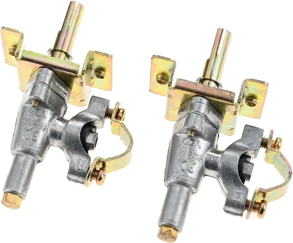 Griddle Burner Valve for Blackstone 36 Gas Grill 1554, Silvery