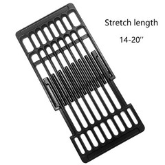 Cast Iron Adjustable Cooking 4 Grates Universal Expandable Adjust Cooking Gri…