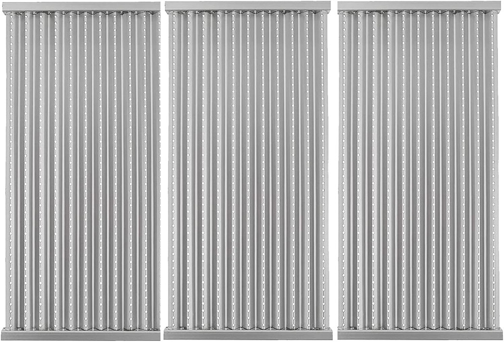 Grill Heat Emitters Stainless Emitter Plates 3Pc Replacement Parts for Charbroil