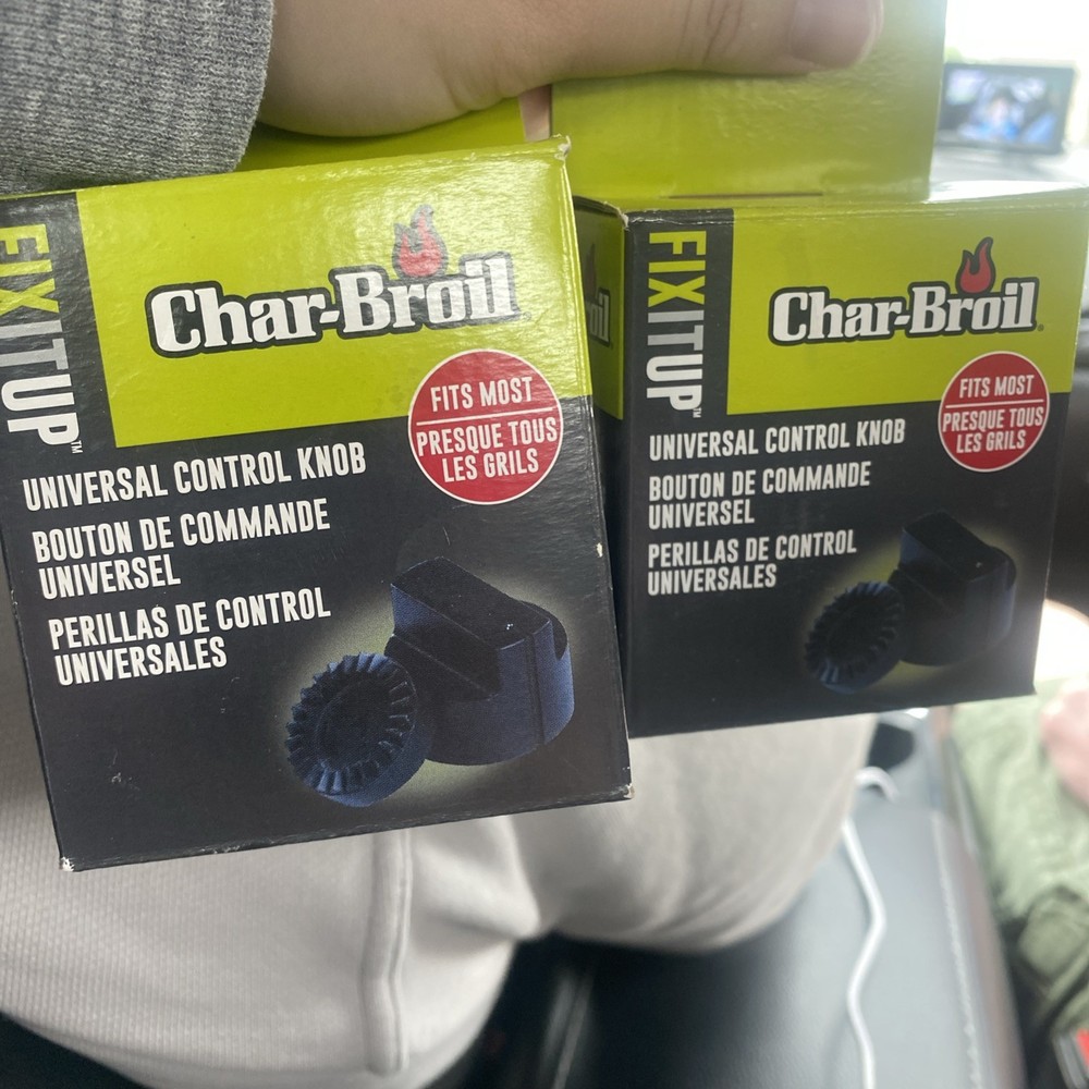 NEW Char-Broil Universal Fit Control Knob For gas grills with D-shape valve stem