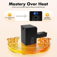 250W Electric Wood Pellet Smoker Grill Part Pellet Smoker Hopper Assembly Kit
