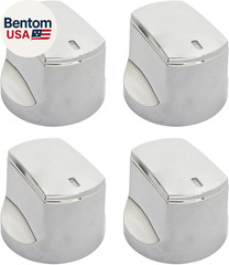 Chrome Control Knob Replacement for Char-Broil Performance Series Gas Grill (201