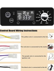 Control Board for Pit Boss Pellet Grill， for Pit Boss PB440D2/PB1150G etc Grill,