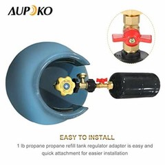 QCC1 Propane Refill Presure Adapter Coupler for Camping 1LB Bottle Tank 20-40lbs