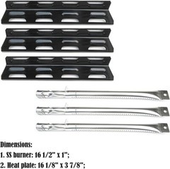 Perfect Flame Burners Heat Plates Burners Tubes Grill Replacement Parts