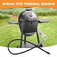 2PCS E6480 Spring Design Heat Sensor RTD Temp Probe For Char-Griller AKORN
