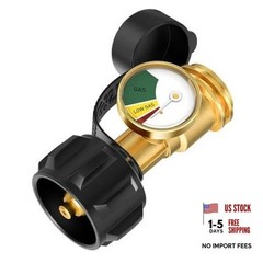 Propane Tank Gauge, Propane Tank Gauge Level Indicator with QCC1/Type 1 1 PACK