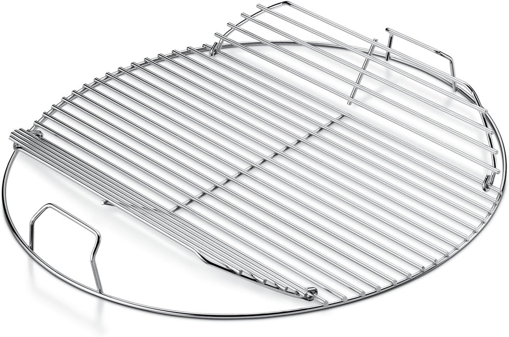 Weber 22-Inch round Hinged Cooking Grate – Stainless Steel Replacement for Weber