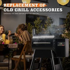2 Pack Upgraded Pellet Grill Igniter Replacement for Traeger, 2 Pack Igniter