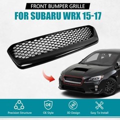 Front Bumper Grille Fits for 15-17 Subaru WRX | Upper Bumper Grille Grill
