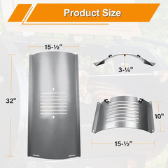 Flame Broiler Kit for Pit Boss PB1600, PB1150, PB1100, PB1000 Series and Pro Ser