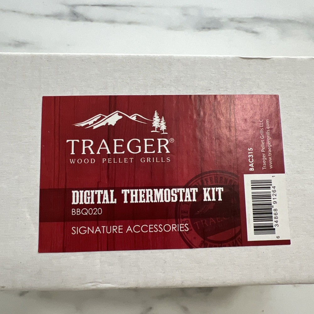 Genuine Traeger Digital Thermostat Kit BBQ020 Signature Accessories BAC315