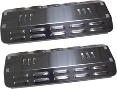 2pk Grill Heat Shield Plates for Master Forge MFA350CNP Dyna-Glo DGP350SNP-D BBQ