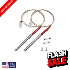 Hot Rod Ignitor Replacement for Traeger & Pit Boss – Includes 2 Fuses & Screws