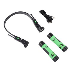 USB Powered Dual Head LED Reading Lamp Hanging Neck Bright Study Light