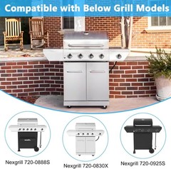 Replacement Parts for Nexgrill 720-0830X, Gas Burners and Flame Tamers Kit Repla