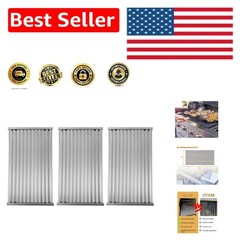 3-Pack Warp-Resistant 17-Inch Emitter Plates Compatible with Char-Broil Grills