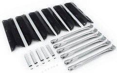 Heat Plates Burners Crossover Tubes Replacement Kit for Kenmore 6 Burner Grills