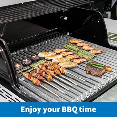 Cast Iron Cooking Grate 17 x 8 3/4 Inch For CharBroil 463644220 Nexgrill Grill