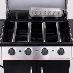 Grill Replacement Parts – Heat Plate, Burner, Igniter for 4 & 5 Burner Grills