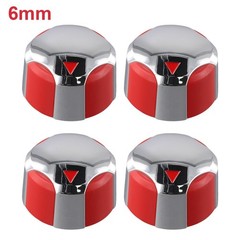Upgrade Your Kitchen Gear with a Pack of 4 Electroplated Grill Control Knobs