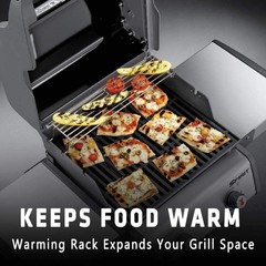 69866 Grill Warming Rack for Weber Spirit 200 Series & GS4 Spirit II 200 Ser