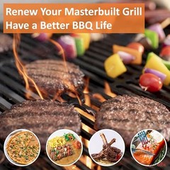 2-Pack Grill Thermometer Temperature Gauge Replacement for KMB-400F-2