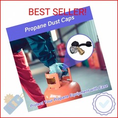 BRBASAP 5 Packs Propane Tank Valve Cover Caps Protective Dust Caps Plugs for LP