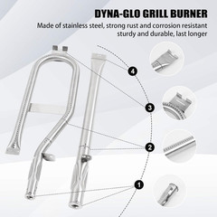 4 Burner Grill Replacement Parts for Dyna-Glo DGH450CRP DGH450CRP-D DGH450CRN DG