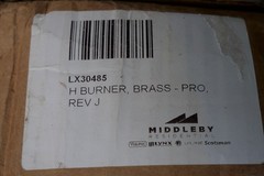 Lynx Gas Grill Factory OEM Heavy Duty BRASS Burner Replaces Brass LX30485