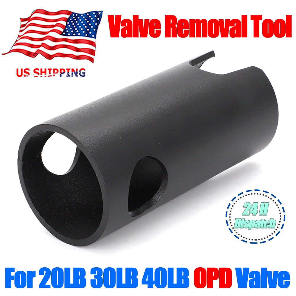 1x Valve Removal Tool For OPD 20lb 30lb 40lb Valve Propane Cylinder LPG Qcc-1 US