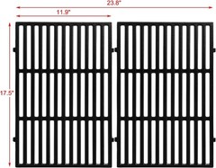 7638 Spirit Grill Grates Replacement for Weber Spirit II E-310 E-330 GS4 Grill