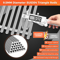 9.5MM Grill Grates for Weber Genesis II E-410/E-415/E-435, Grill Parts for Genes