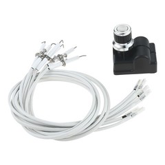 Universal 6 Outlet Push Button Igniter with Wires for Grill and Griddle Ignition