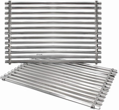 65905 304 Stainless Steel Grill Grates for Weber Genesis Silver A, Spirit E & S