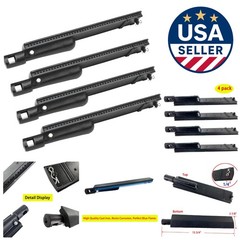 Reliable 4-Pack 15 3/4 Inch Cast Iron Burners for Top BBQ Grills – Versatile Fit