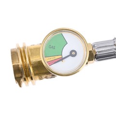 Propane Y-Splitter Adapter Hose with Brass Fittings for Dual Tank Connection