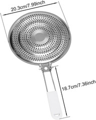 Heat Diffuser Simmer Plate Flame Guard for Gas and Electric Stove Top Cooking
